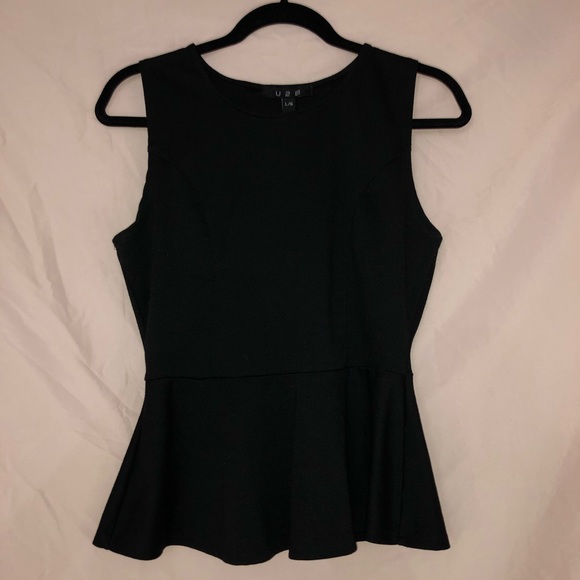 Sleeveless Peplum Top - Picture 1 of 2